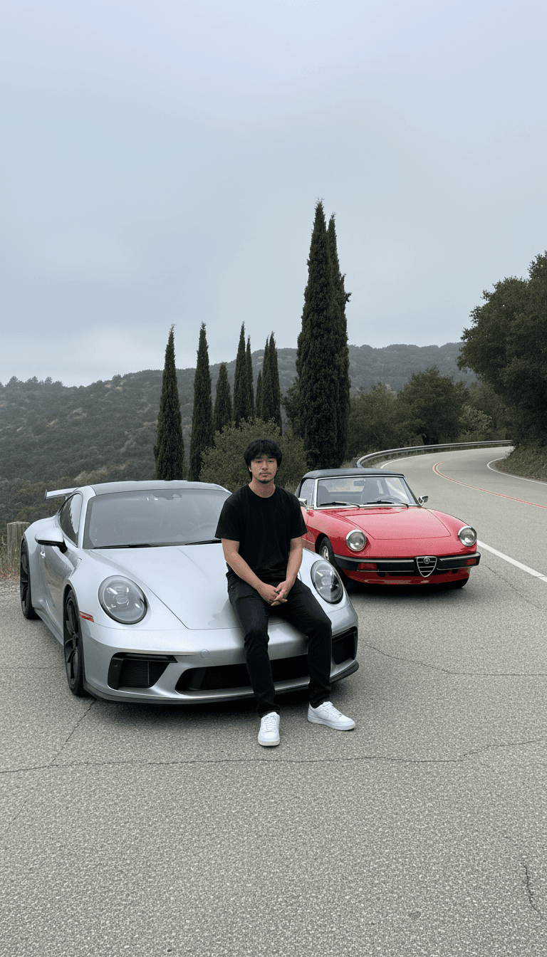 Porsche GT3 Hillside